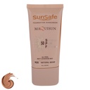 کرم ضد آفتاب رنگی سان سیف، SPF50، مدل N20، مناسب انواع پوست تنالیته رنگ متوسط و حجم 40 میلی‌لیتر