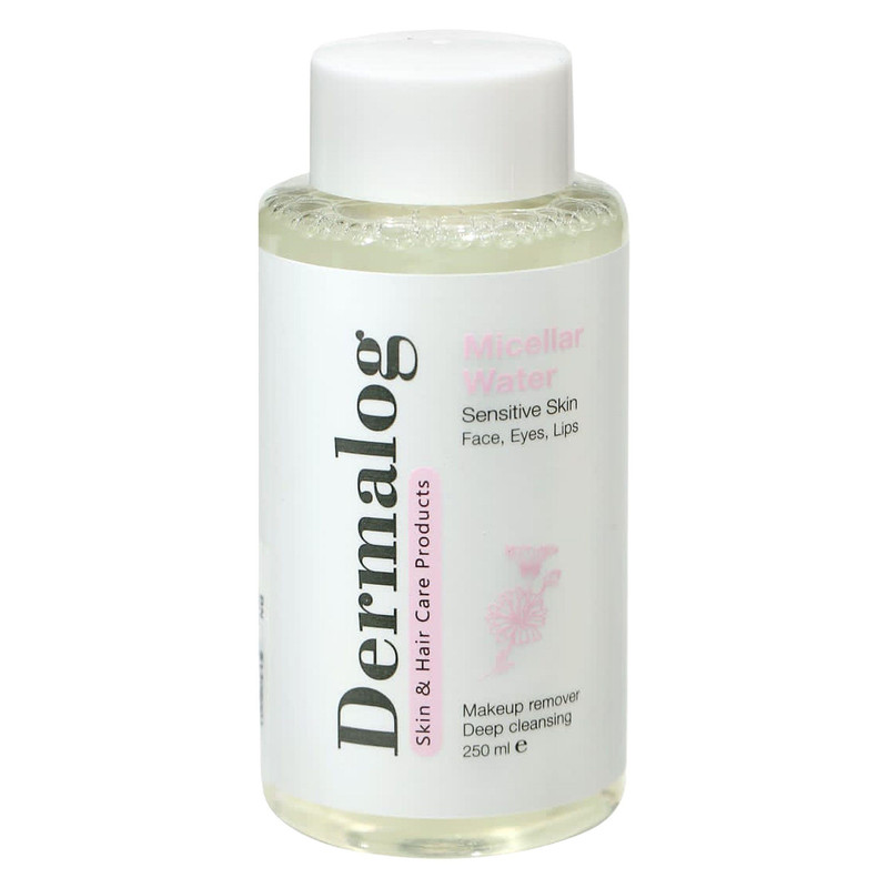 محلول پاک کننده آرایش صورت درمالوگ مدل میسلار حجم 250 میلی لیتر