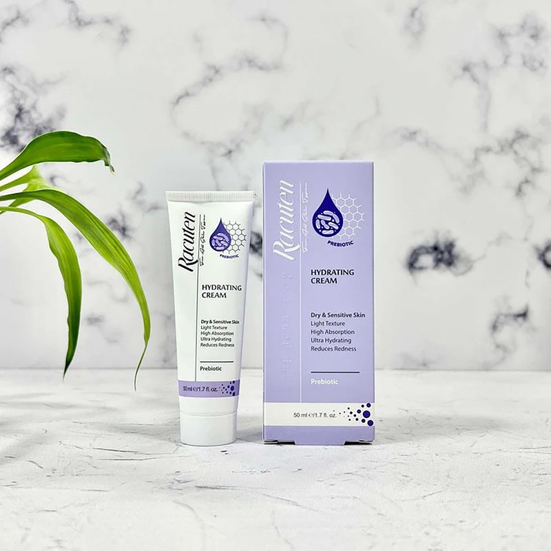 کرم آبرسان راکوتن، مدل Prebiotic، مناسب پوست‌های خشک و حساس، حجم 50 میلی‌لیتر