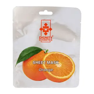ماسک صورت نقابی دیگنیتی حاوی عصاره پرتقال مناسب پوست چرب و مستعد