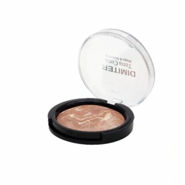 رژگونه تراکوتا دیمیتر-براقیت طبیعی و جلوه سالم روی گونه ها- d06