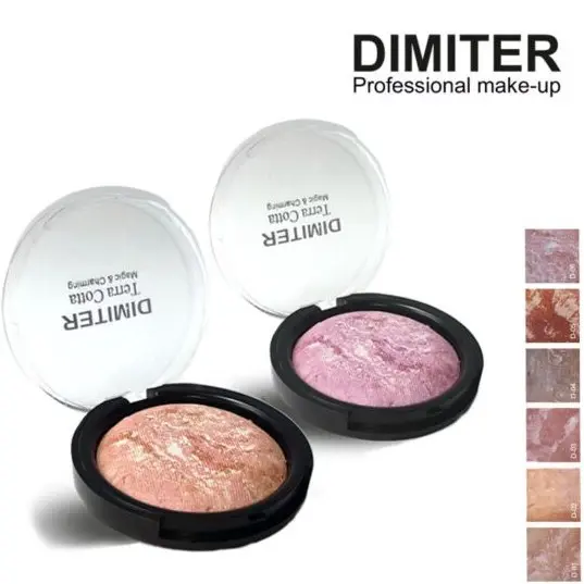 رژگونه تراکوتا دیمیتر شماره D-02