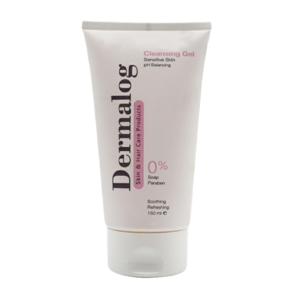 ژل شستشو صورت درمالوگ مدل Sensitive حجم 150 میلی لیتر