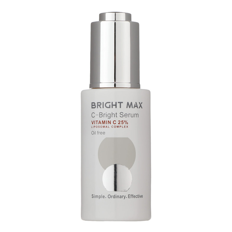 سرم روشن کننده ویتامین C برایت مکس، مدل جوان کننده، حجم 30 میلی لیتر