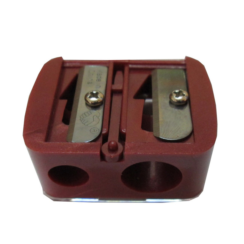 مداد تراش آرایشی دو قلو