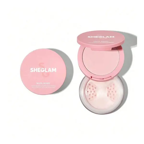 پودر فیکس دو طبقه صورتی شیگلم