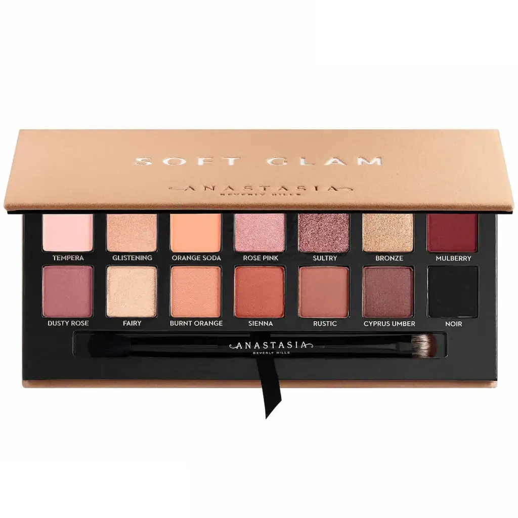 پالت سایه چشم آناستازیا اصل سافت گلم مدل Anastasia soft glam